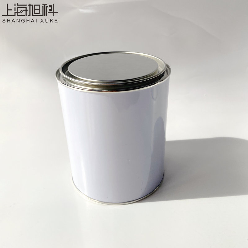 1L圓鐵罐 馬口鐵化工罐 油漆涂料罐 茶葉罐樣品調(diào)漆化工鐵罐