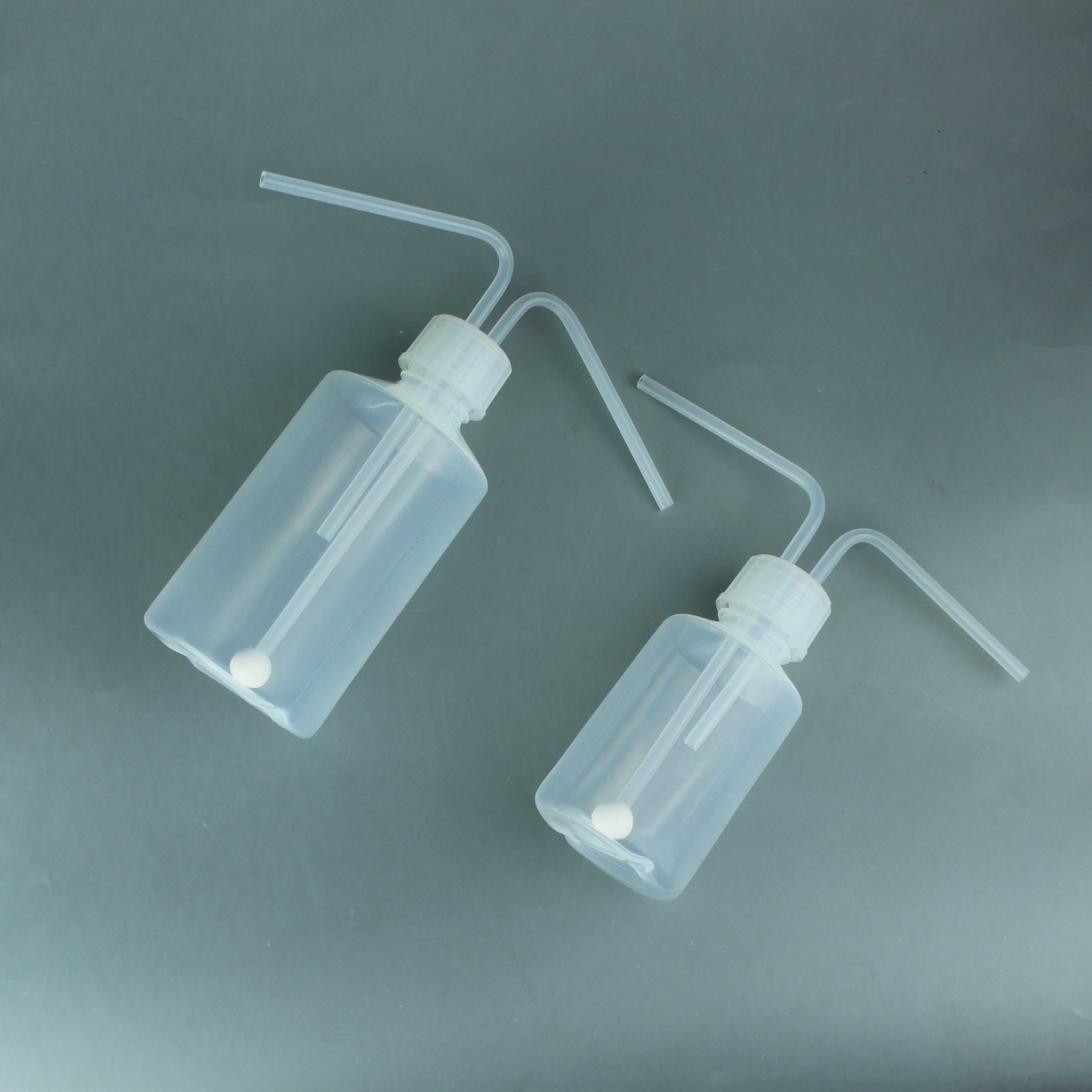 供應(yīng)PFA洗氣瓶洗滌氣體雜質(zhì) PFA鼓泡瓶耐腐蝕 PFA進(jìn)氣出氣反應(yīng)瓶本底低