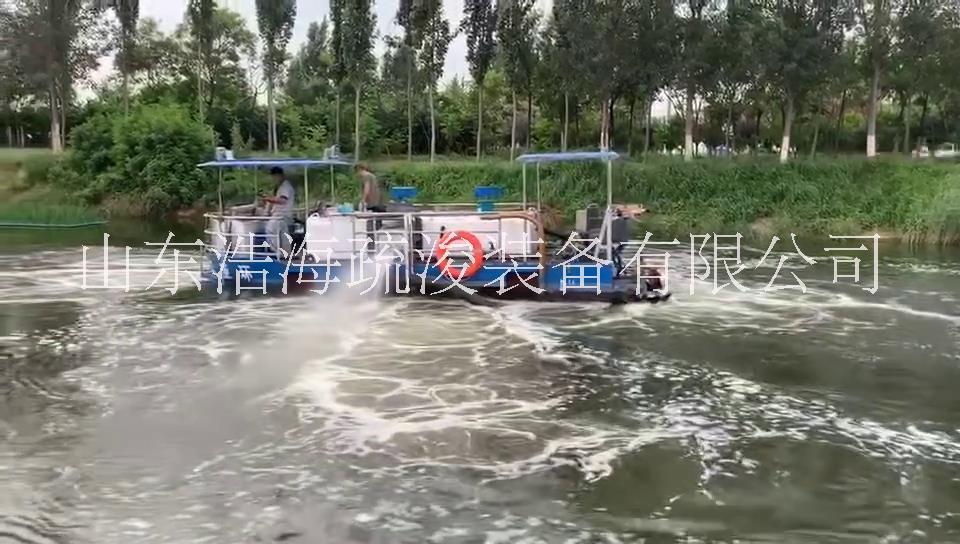 浩海自航式曝氣船     曝氣船     多功能曝氣船