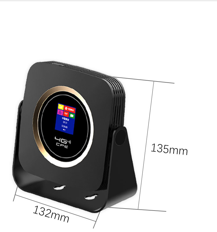 適合家用商用 智能4GCPE 華創(chuàng)翼聯(lián)帶顯示屏4G可插卡  適合家用商用可支持戶外