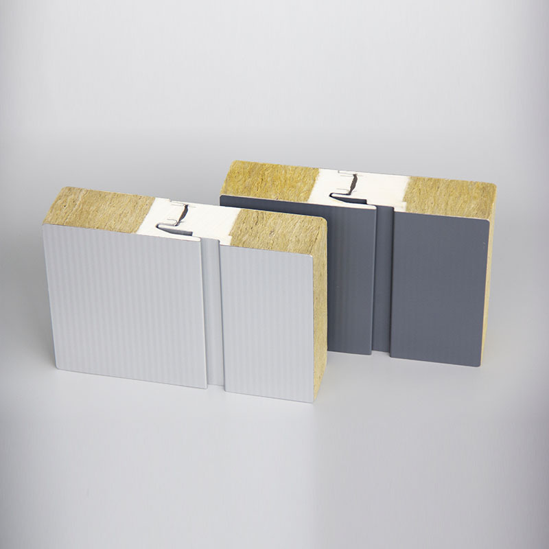 50mm厚聚氨酯封邊巖棉墻面板  生產(chǎn)廠家