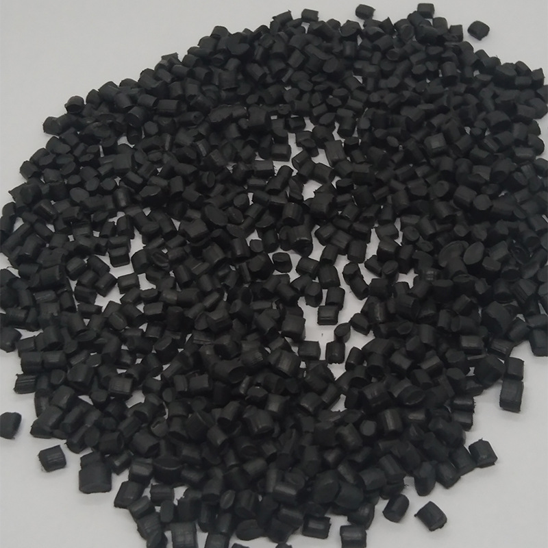 PCR TPE黑色料消費后回收的海洋塑料GRS認證用于汽車腳墊地墊