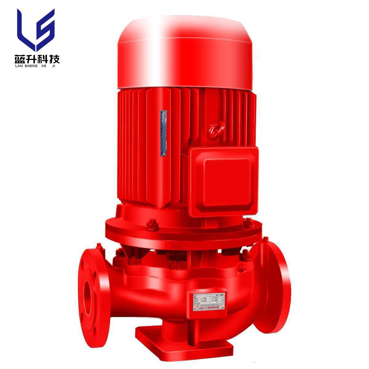 供應(yīng)濟(jì)南XBD立式單級消防泵  消防資質(zhì)全 現(xiàn)貨先發(fā) 藍(lán)升泵業(yè)
