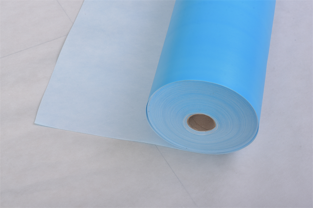 建筑圍護(hù)系統(tǒng)隔汽層0.25mm聚烯烴涂層紡粘聚乙烯膜