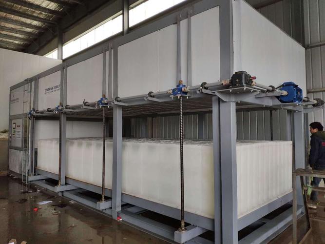 15噸直冷式塊冰機(jī) 鹽水式透明冰塊機(jī) 極力制冷