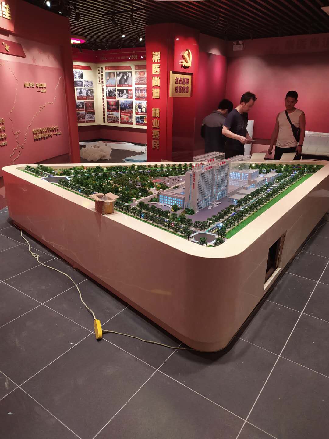 【可定制】大型城市規(guī)劃沙盤 市區(qū)建筑模型沙盤 微縮景觀 效果逼真