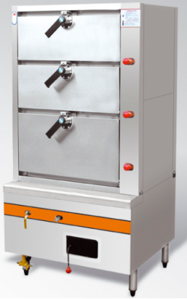 西安中央廚房設(shè)備 海鮮蒸柜 商用多功能蒸飯車(chē) 一機(jī)多用