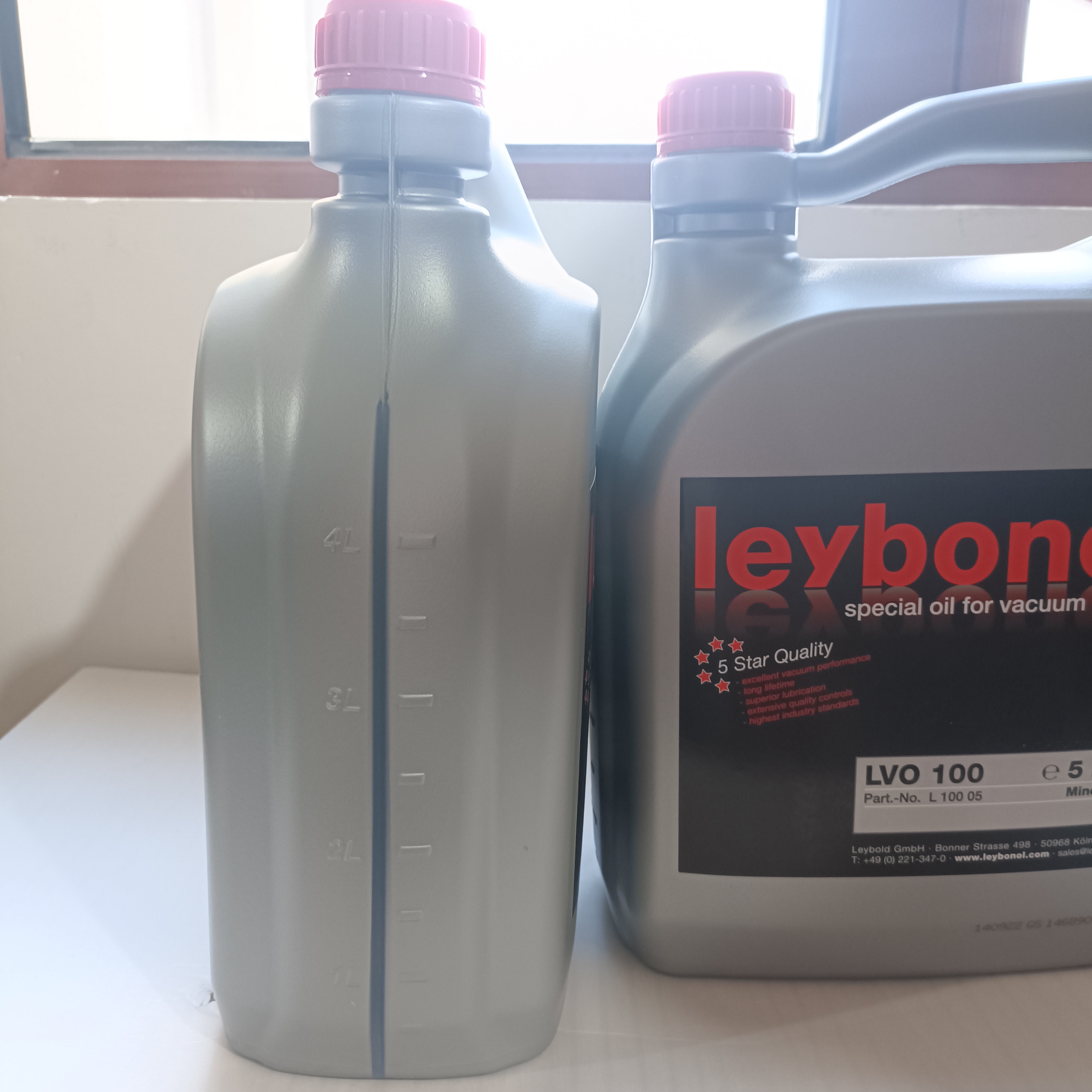 Leybold萊寶真空泵油LVO100 5L密封性強真空度達標潤滑性強
