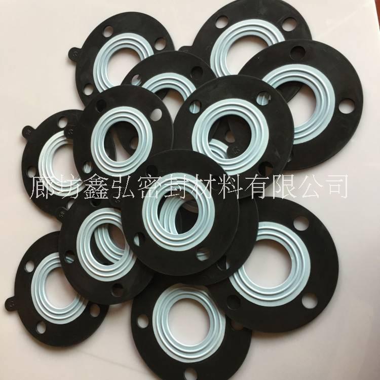 EPDM+PTFE四氟橡膠復(fù)合墊片 四氟橡膠復(fù)合墊片 硅橡膠法蘭盤(pán)墊片