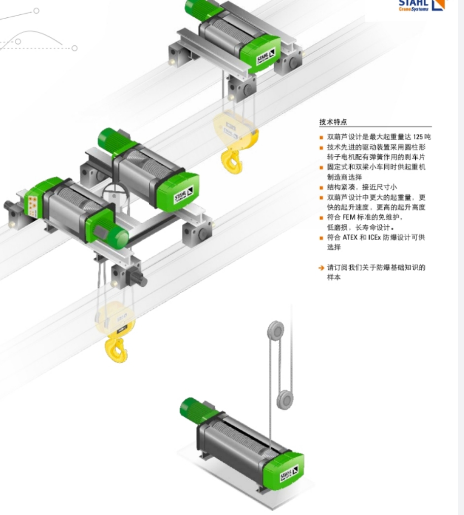 STAHL   AS7鋼絲繩葫蘆