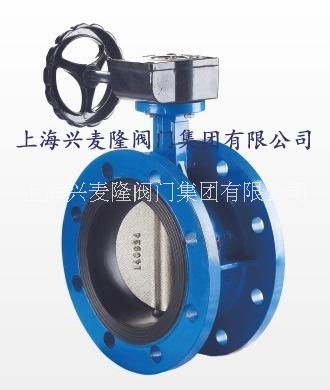 蝸輪對(duì)夾式中線蝶閥 上海興麥隆 蝸輪蝸桿蝶閥 對(duì)夾式蝸輪蝶閥