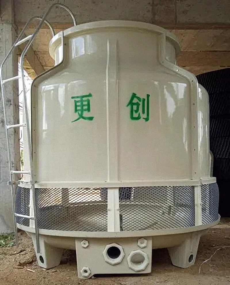 中低溫冷庫制冷機配套80噸冷卻塔80T 圓形玻璃鋼冷水塔