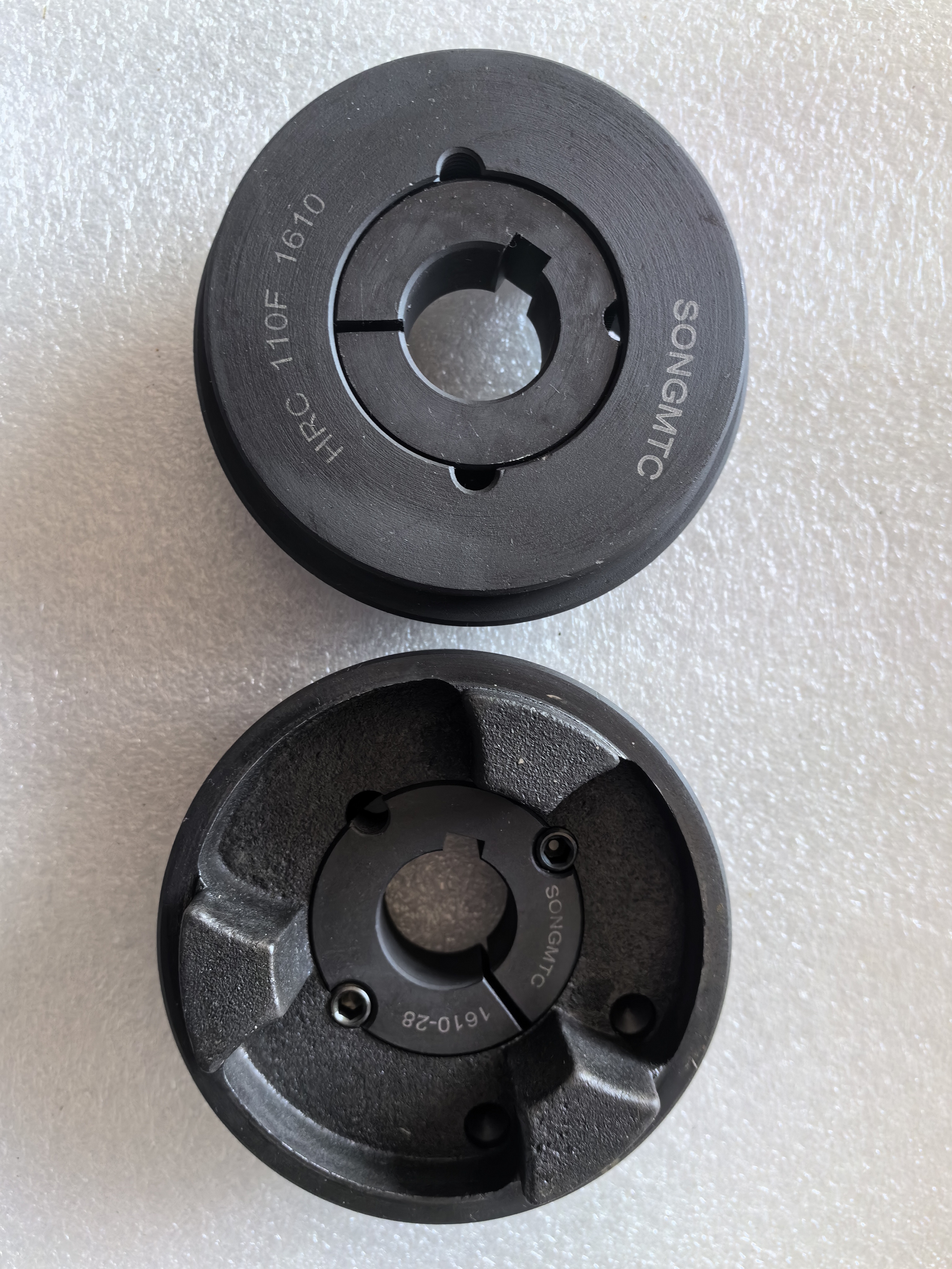 HRC110FH錐套漲緊式梅花彈性聯(lián)軸器SONGMTC