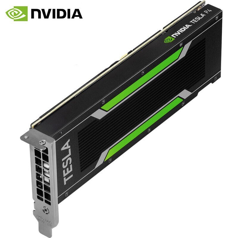 適用英偉達(dá)（NVIDIA）Tesla系列 P4 8G GPU深度計(jì)算加速顯卡