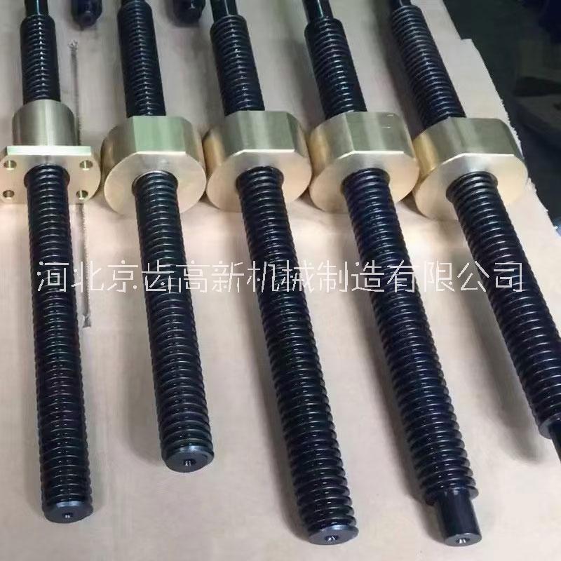 北京絲杠絲母經(jīng)銷商【京齒高新機械制造】不銹鋼絲杠絲母定制-大螺距絲杠絲母制造-多頭絲杠絲母