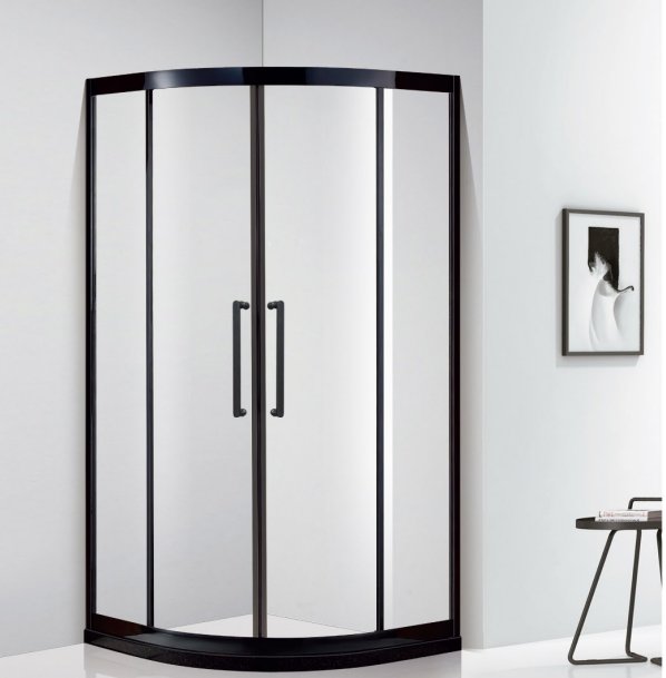 淋浴房 極窄隔斷 干濕分離衛(wèi)生間 一字型隔斷扇型淋浴房