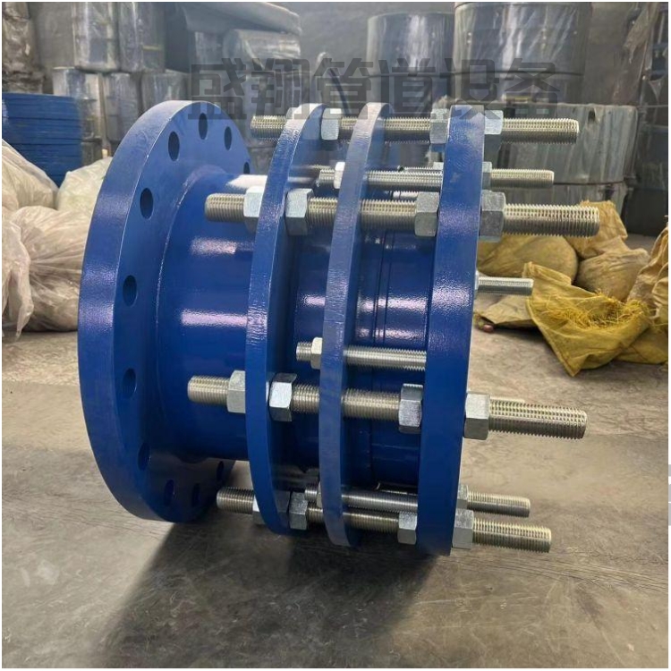 CC2F可拆卸式雙法蘭松套傳力接頭 管道補償器 鋼制伸縮器防水套管  CC2F雙法蘭傳力接頭