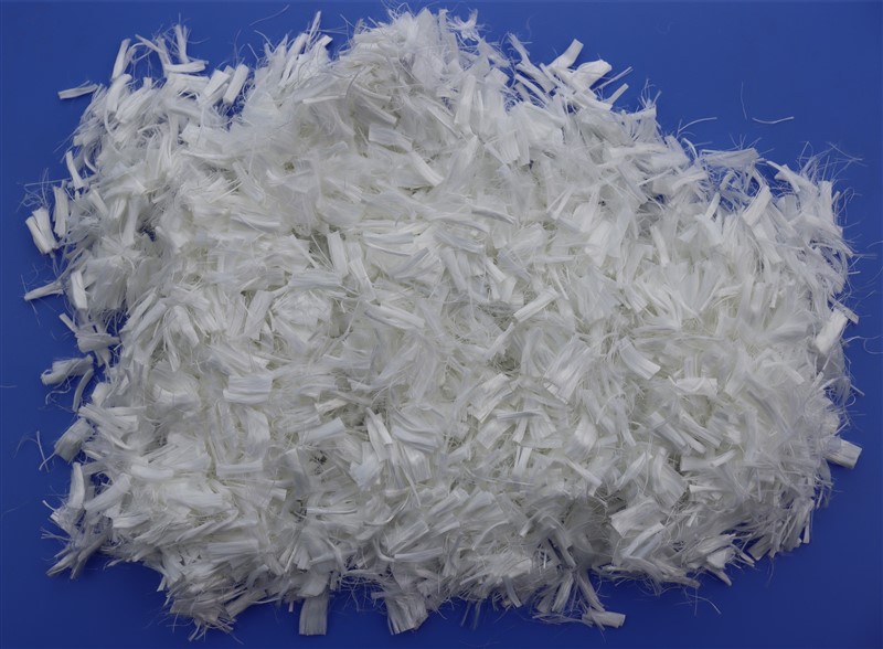 橋面防水層用聚酯纖維 瀝青公路6mm砂漿抗裂纖維 泰安聚酯纖維