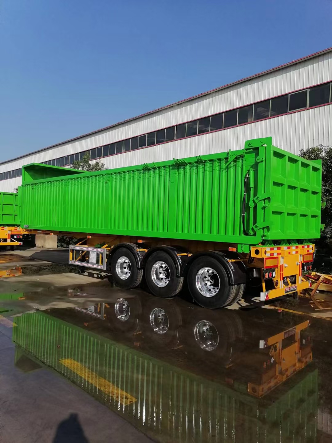 后翻自卸半掛車價格-聯(lián)系方式-多少錢【山東誠奧汽車貿易有限公司】