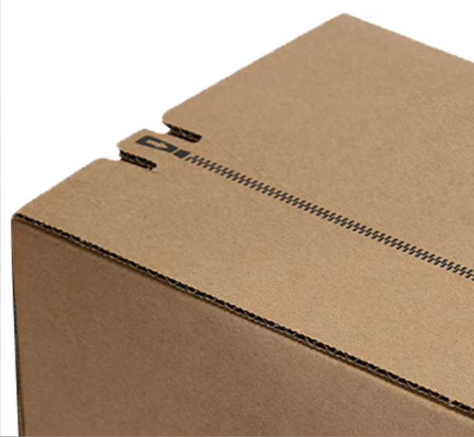 亞馬遜彩印拉鏈紙箱彩色瓦楞特硬紙盒外貿(mào)快遞箱包裝箱 拉鏈紙箱