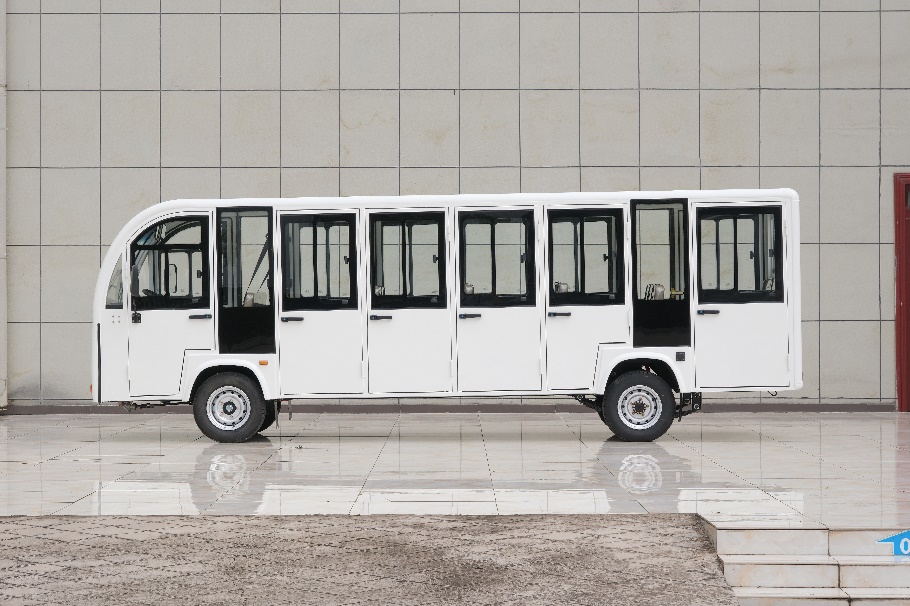 電動(dòng)觀光車帶擋雨門T型17人 外觀時(shí)長續(xù)航觀光車帶門純電款