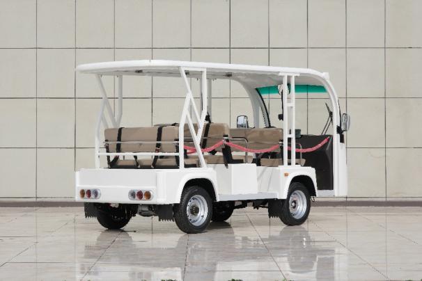 8座電動觀光車 電動觀光車敞開式 懸浮頂電動觀光車定制