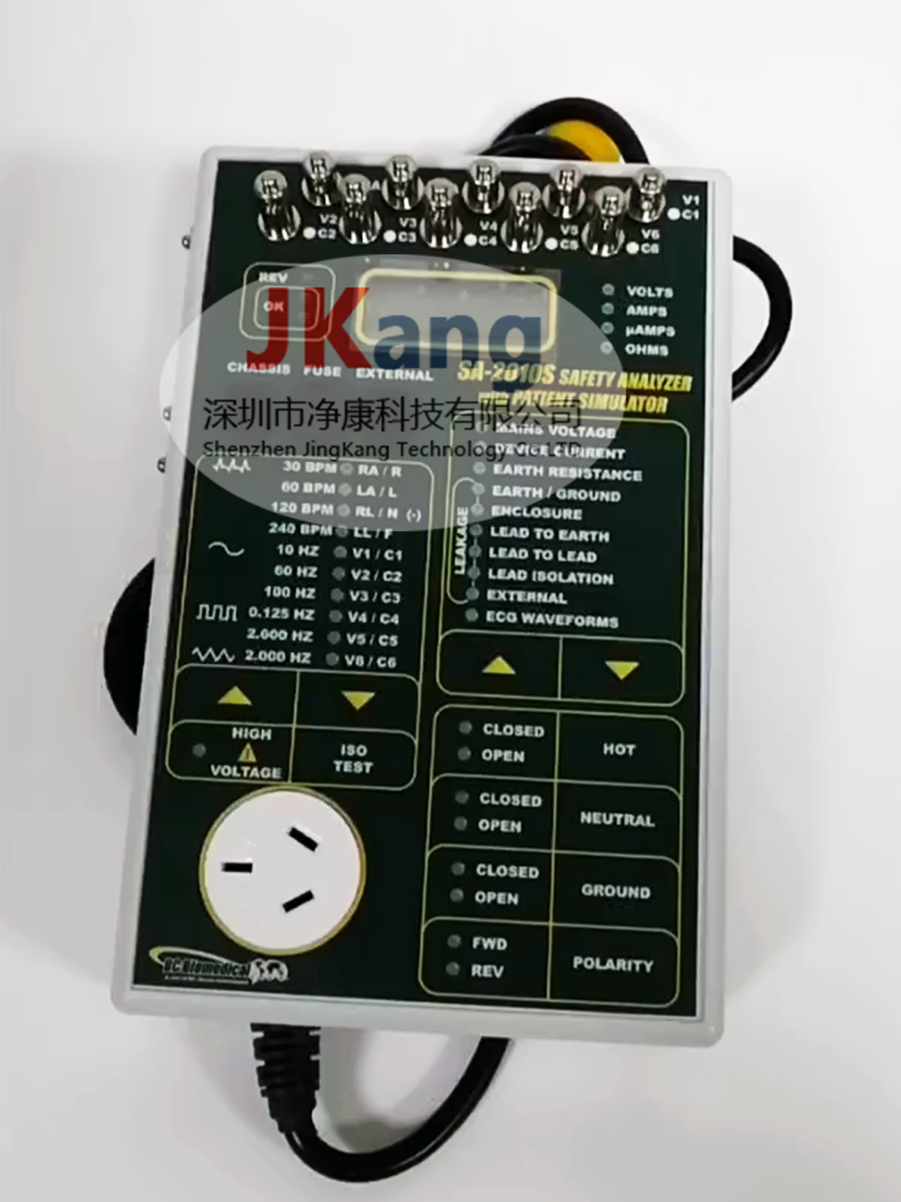 美國(guó)BC SA-2010S醫(yī)用安規(guī)測(cè)試儀  BC測(cè)試儀