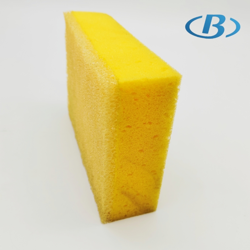 一面網(wǎng)孔一面海綿復合魔力海綿擦