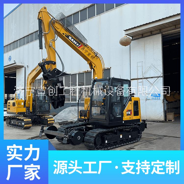 挖掘機改裝公鐵兩用挖掘機鐵路換枕機挖掘機軌道機