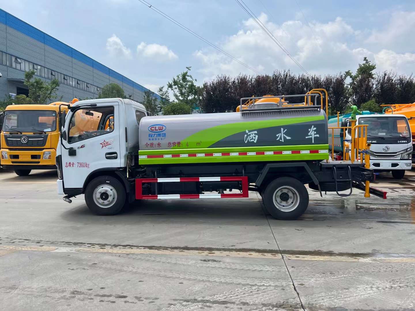 5噸東風(fēng)小多利卡灑水車供應(yīng)商-工地灑水車- 程力汽車  5噸東風(fēng)小多利卡工地灑水車廠家