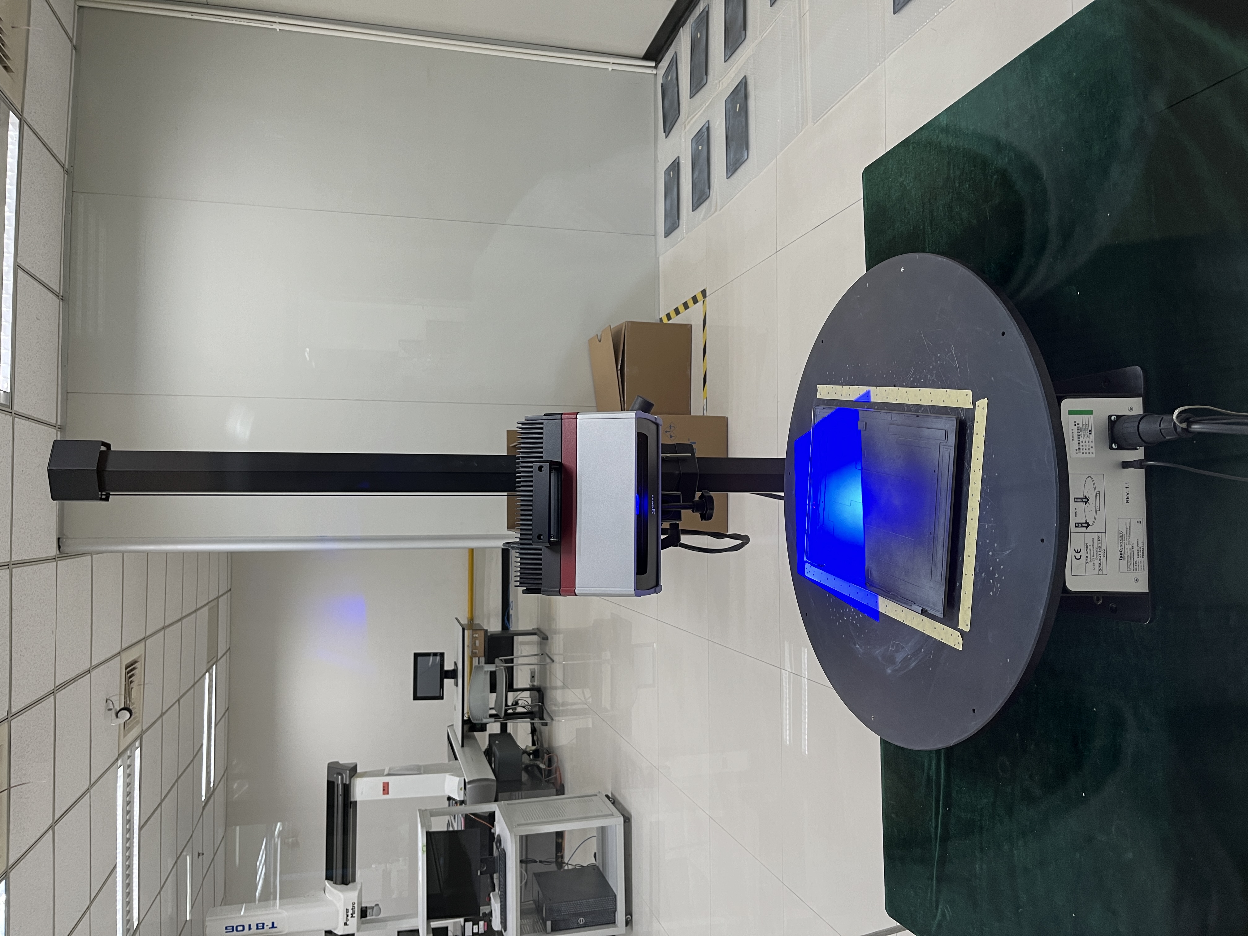 第三方檢測 尺寸測量  3D掃描 色階比對 3D掃描測試