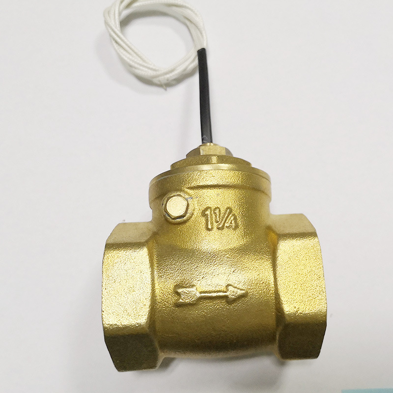 斯凱韋爾流量開關(guān)生產(chǎn)廠家過載保護(hù)用流量開關(guān)擋板式銅質(zhì)流量開關(guān)