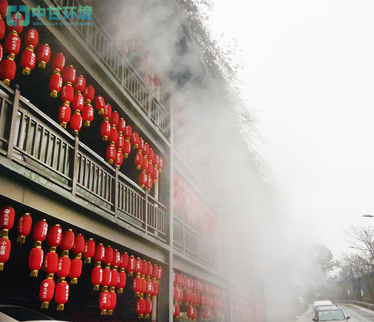 古鎮(zhèn)步行街街區(qū)降溫噴霧霧森造景景觀戶外 古鎮(zhèn)步行街街區(qū)降溫噴霧霧森造景景觀戶外商場(chǎng)降溫