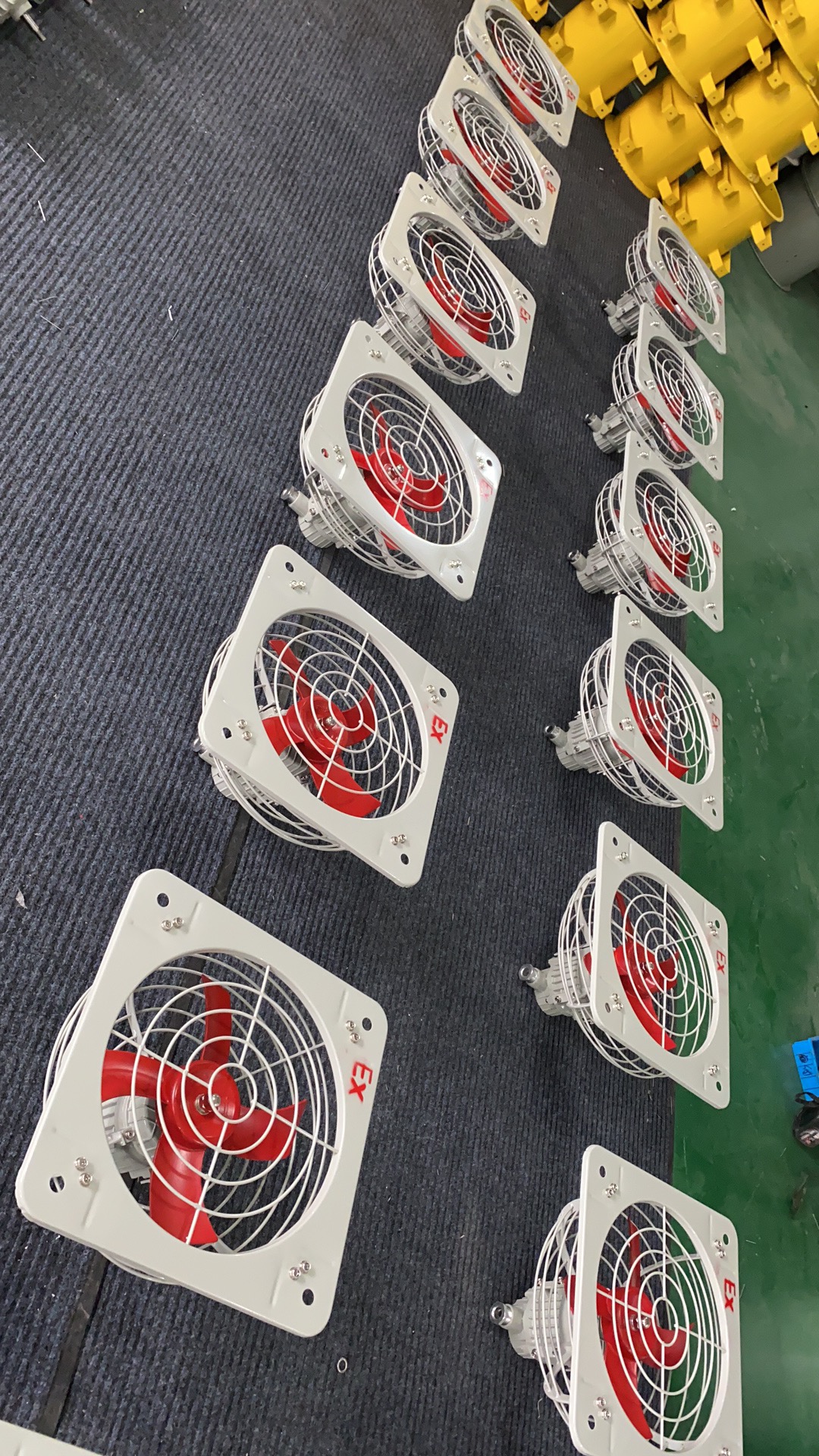 小型防爆排風(fēng)扇型號(hào)參數(shù)、防爆風(fēng)扇圖片、可帶百葉、【樂清振磊防爆電器有限公司】