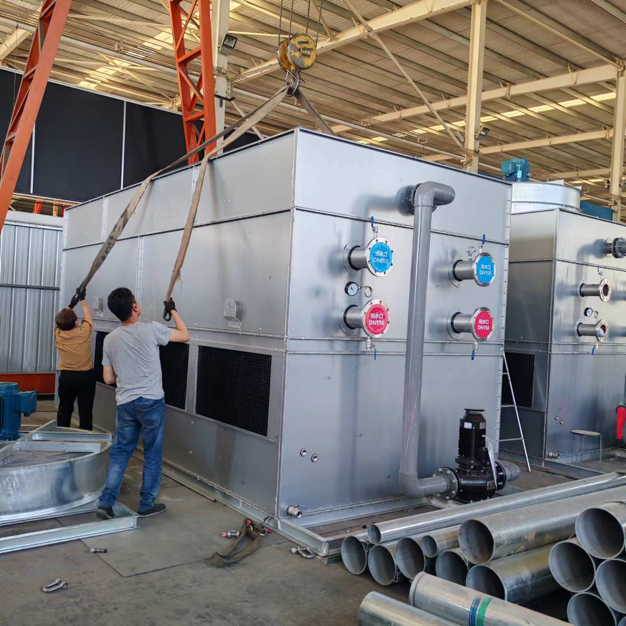 方形逆流式冷卻塔 -橫流式冷卻塔廠家批發(fā)-河北涼水塔品牌