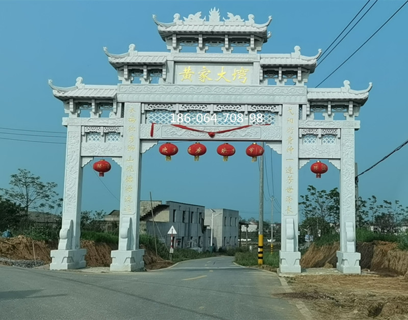 農(nóng)村石牌樓村莊牌坊建設(shè)樣式