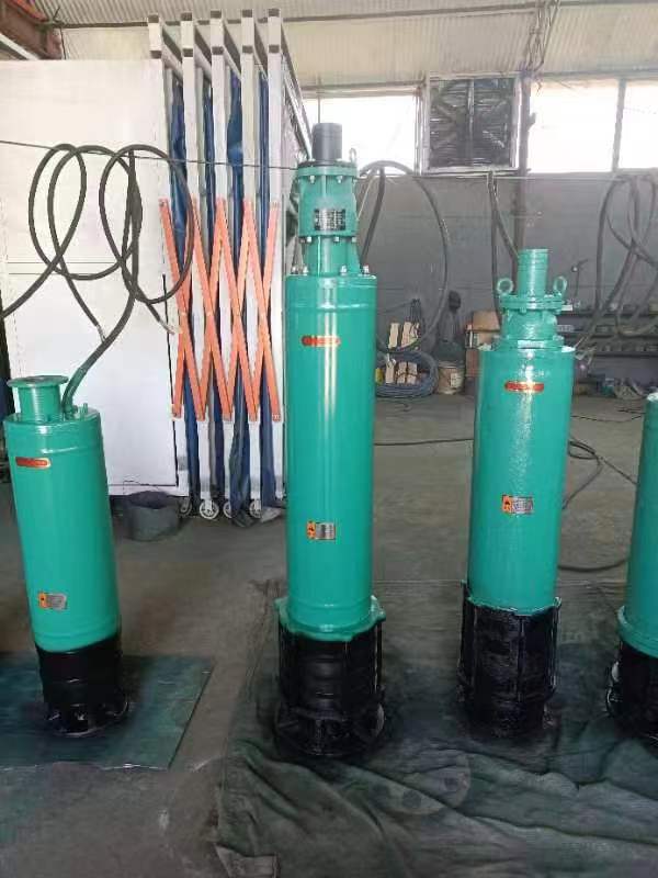 WQ污水泵 高揚程 大流量 偏出水潛污泵 可抽干地面水 現(xiàn)貨 山西WQ污水泵