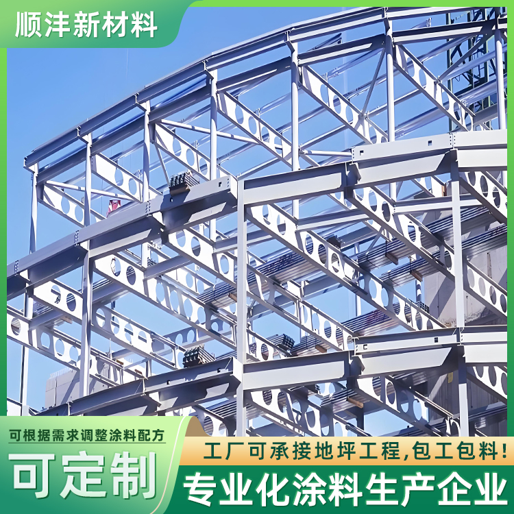 天津工業(yè)金屬型材漆、方管型材噴涂耐候性金屬防腐漆 歡迎訂購