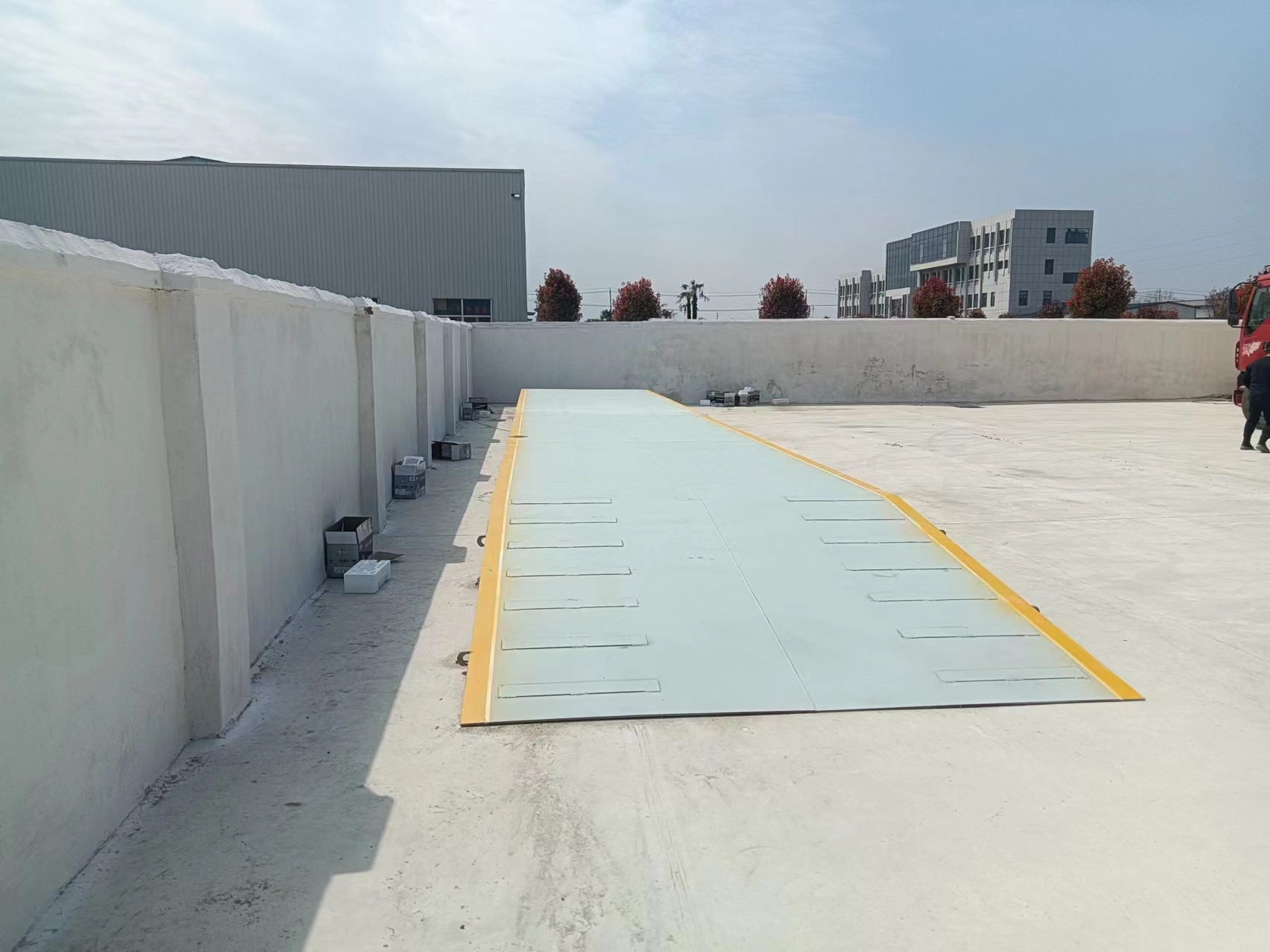 麻章區(qū)100噸地磅1~200噸工廠地磅電子汽車衡