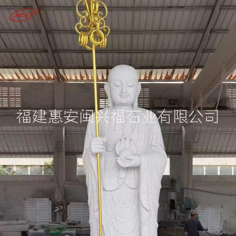 惠安石雕廠家地藏王菩薩雕像花崗巖大型佛像雕塑寺廟佛像擺件批發(fā)