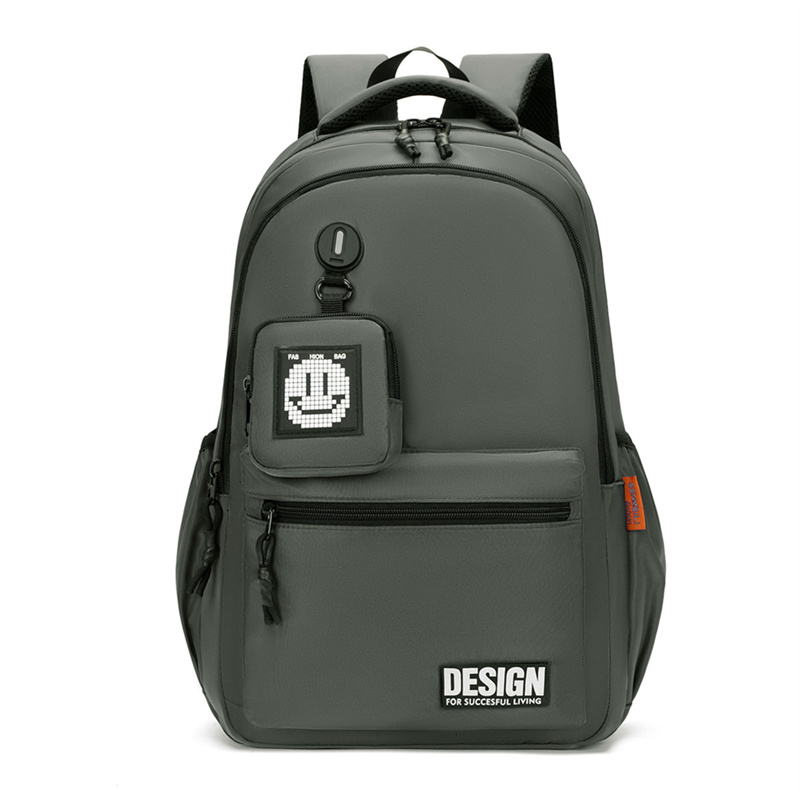 學(xué)院風(fēng)大中學(xué)生雙肩包韓版時(shí)尚潮搭書包大容量學(xué)生包外出旅行背包