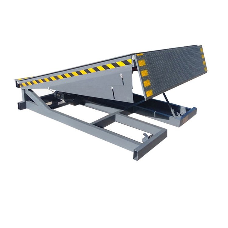 定做固定登車橋 貨臺高度調(diào)節(jié)板叉車裝卸貨平臺 電動升降平臺