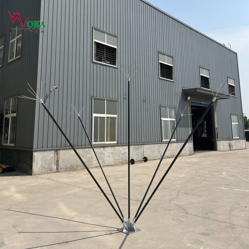 5米SLE半導(dǎo)體少長針消雷器 35kV集電線路塔桿避雷針 SLE少長針消雷器 2.5米少長針消雷器