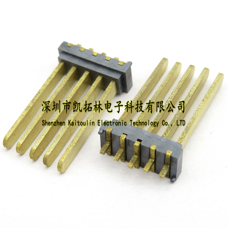 MINI2.0電池座公座 直插鍍金 針長8.0mm 無人機電池公座 加長針